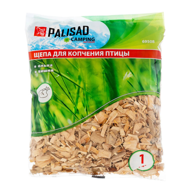 Щепа для копчения птицы (ольха, вишня), Россия - Артикул 6950811