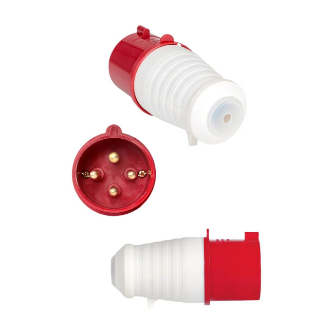 Вилка силовая 32А тип 024 IP44 - Артикул 4607055281796 Вилка силовая 32А тип 024 IP44 - Артикул 4607055281796