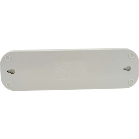 Колодка розеточная электрическая 4-х местная с/з UNIVersal - Артикул 10101022