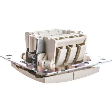 Переключатель двухклавишный, слоновая кость, Legrand Valena, 774308 - Артикул 774308