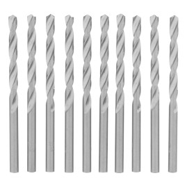 Сверло по металлу, 5,5 мм, полированное, HSS, 10 шт, цилиндрический хвостовик