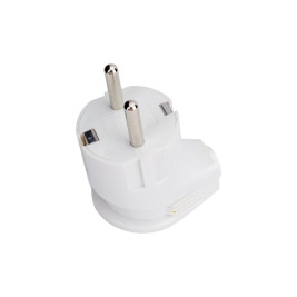 Вилка угловая с/з 16А