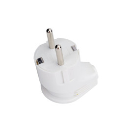 Вилка угловая с/з 16А