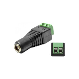 Разъём питания DC гнездо с колодкой под винт ( 2 шт)