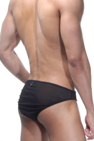 Черно-белые трусы-слипы - Артикул 403364