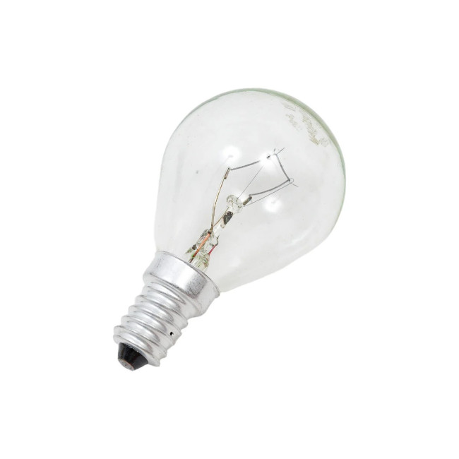 Лампочка накаливания 60W E14 220V шар прозрачная - Артикул 201511120 Лампочка накаливания 60W E14 220V шар прозрачная - Артикул 201511120