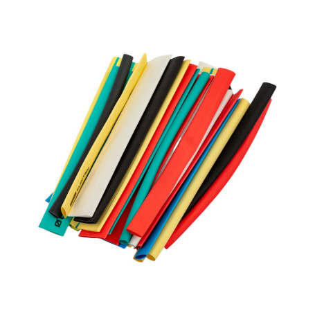 Термоусадка НГ, ТУТнг 4/2, 6/3, 8/4, 10/5, 12/6 (7 цветов по 1 шт*10см) - Артикул 0518-0515