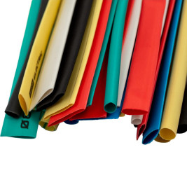 Термоусадка НГ, ТУТнг 4/2, 6/3, 8/4, 10/5, 12/6 (7 цветов по 1 шт*10см)