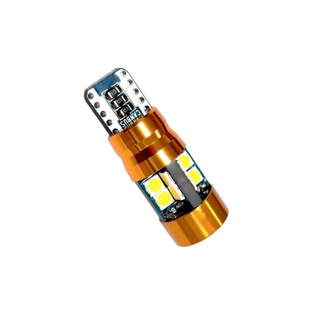 Лампа автомобильная светодиодная W5W, T10, 12V, 5W, W2.1x9.5d, 6200K, Canbus, LYNXAUTO - 1 шт - Артикул LD12805CM_LYN