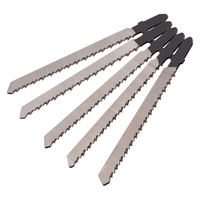 Полотна для электролобзика по дереву, 5 шт, T101BR, 75 х 2.5 мм, обратный зуб - Артикул 7823311 Полотна для электролобзика по дереву, 5 шт, T101BR, 75 х 2.5 мм, обратный зуб - Артикул 7823311