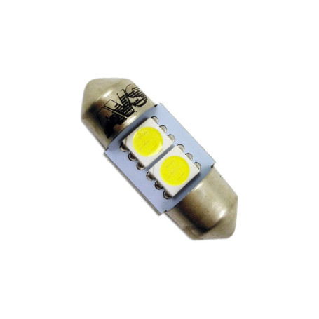 Лампы автомобильные светодиодные C5W T11, 12V, 0.12W, L-28мм, SV8.5, AVS - 2 шт - Артикул A07046S_AV1