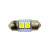 Лампы автомобильные светодиодные C5W T11, 12V, 0.12W, L-28мм, SV8.5, AVS - 2 шт - Артикул A07046S_AV1