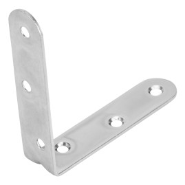 Кронштейн МК 80 х 80 мм, цинк, 5 шт
