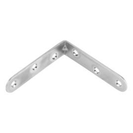 Кронштейн МК 80 х 80 мм, цинк, 5 шт