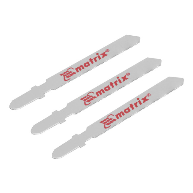 Полотна для электролобзика по металлу, 3 шт, 50 х 0.8 мм, HSS, EU- хвостовик - Артикул 7814311