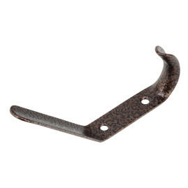 Крючок-вешалка №4, антик медь, 5 шт