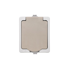 Розетка 2П+З открытой установки IP54 16А &quot;Вуокса&quot; TDM