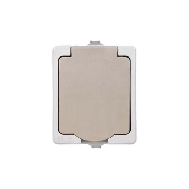 Розетка 2П+З открытой установки IP54 16А "Вуокса" TDM - Артикул SQ1803-0007 Розетка 2П+З открытой установки IP54 16А "Вуокса" TDM - Артикул SQ1803-0007