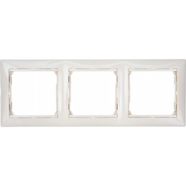 Рамка 3 поста, слоновая кость, Legrand Valena, 774353