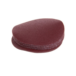 Круг абразивный на ворсовой подложке под &quot;липучку&quot;, P 120, 125 мм, 10 шт