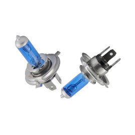 Лампа автомобильная галогеновая H4, 24V, 100/90Вт, P43T, SUPER WHITE, NORD YADA - 1 шт