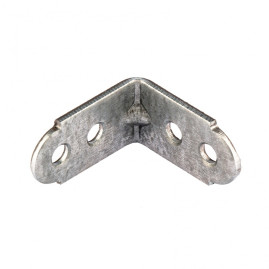 Уголок мебельный усиленный, 30х30х16 мм, цинк, 10 шт.