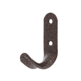 Крючок-вешалка №7, антик медь, 5 шт