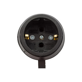 Розетка электрическая кабельная, штепсель герметичный IP44 NE-AD