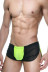 Мужские черно-лаймовые шорты - Артикул 403595