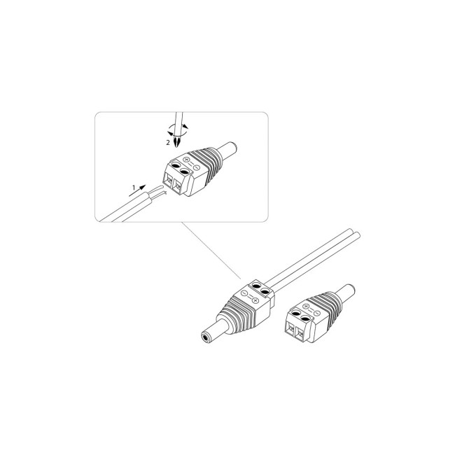 Разъем питания с клеммной колодкой (5 шт) - Артикул 2014519319667 Разъем питания с клеммной колодкой (5 шт) - Артикул 2014519319667