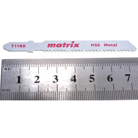 Полотна для электролобзика по металлу, 3 шт, T118B, 50 x 2 мм, HSS - Артикул 7822911