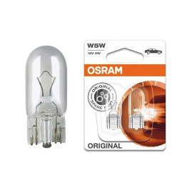 Лампа автомобильная накаливания W5W, 12V, 5Вт, W2.1x9.5d,ORIGINAL LINE, Osram - 2 шт