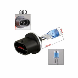 Лампа автомобильная галогеновая H27W/1, 880, 12V, 27Вт, PGJ13, SUPER WHITE, LYNXAUTO - 1 шт