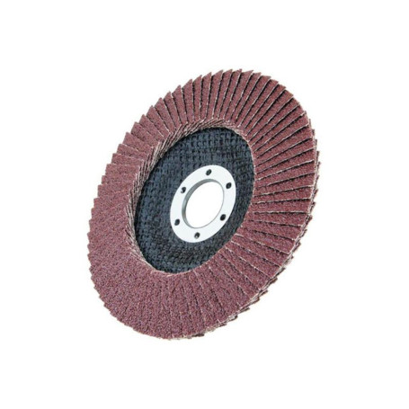 Круг лепестковый торцевой КЛТ-1, зернистость P 120 (10Н), 125 х 22,2 мм, &quot;БАЗ&quot; (2 штуки) - Артикул 7401412