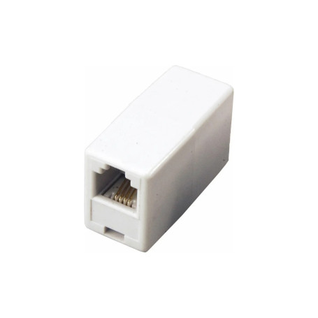 Телефонный проходник (гнездо-гнездо) 6P-4C - Артикул 03-0022