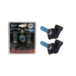 Лампа автомобильная галогеновая HB3 (9005), 12V, 65Вт, P20d, 4000К, SUPER WHITE+30%, XENITE - 2 шт