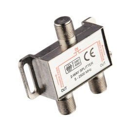 Сплиттер (делитель) эфирный на 2 телевизора 5-2500Hz Спутник
