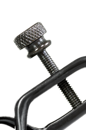 Черно-золотистые зажимы для сосков TOYFA Theatre - Артикул 113923