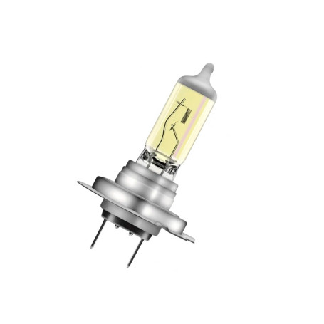 Лампа автомобильная галогеновая H7 желтая, 12V, 55Вт, 3000К, PX26d, +30% света, ALLSEASON Osram - 1 шт - Артикул 4050300483153_OSR