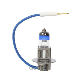 Лампа автомобильная галогеновая H3, 12V, 55Вт, 3700К, PK22s, SIRIUS NIGHT WAY AVS - 2 шт