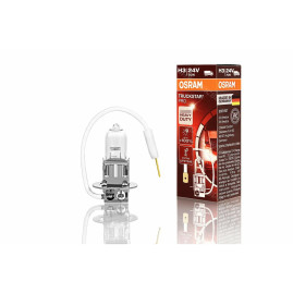 Лампа автомобильная галогеновая H3, 24V, 70Вт, PK22s, +100% света, TRUCKSTAR PRO - 1 шт