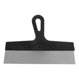 Шпатель фасадный из нержавеющей стали, 300 мм, пластмассовая ручка