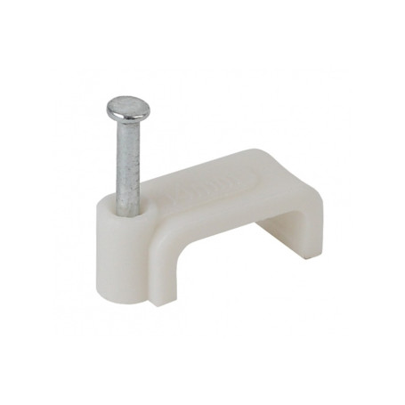 Скобы электроустановочные, 12 мм, прямоугольный профиль, 40 шт. - Артикул 4754211