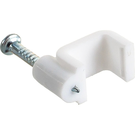 Скобы электроустановочные, 12 мм, прямоугольный профиль, 40 шт. - Артикул 4754211