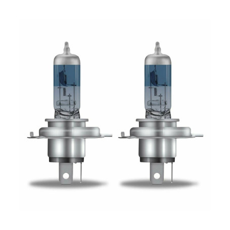 Лампа автомобильная галогеновая H4, 12V, 100/90Вт, COOL BLUE BOOST, 5000К, Osram - 2 шт - Артикул 62193CBBHCB_OSR