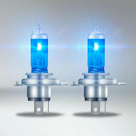 Лампа автомобильная галогеновая H4, 12V, 100/90Вт, COOL BLUE BOOST, 5000К, Osram - 2 шт - Артикул 62193CBBHCB_OSR