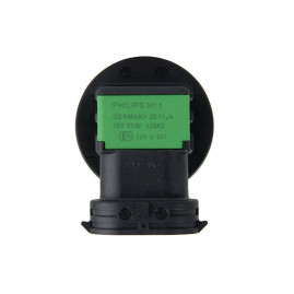 Лампа автомобильная галогеновая H11, 12V, 55Вт, PGJY19-2, Long Life Eco Vision, PHILIPS - 1 шт