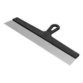 Шпатель фасадный из нержавеющей стали, 450 мм, пластмассовая ручка