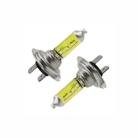 Лампа автомобильная галогеновая H7, 12V, 55Вт, PX26d, желтый свет, LYNXAUTO - 1 шт - Артикул L10755Y_LYN