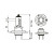 Лампа автомобильная H7, 24V, 70W, PX26d, BOSCH TRUCKLIGHT 1987302471 - Артикул 1987302471_BCH